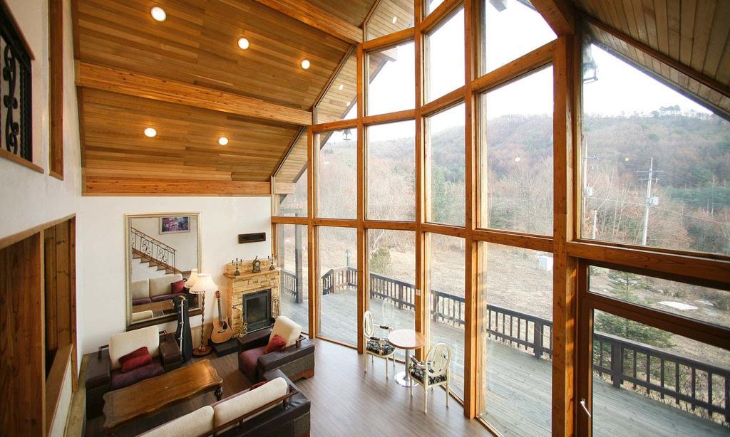 Chalet Resort Pyeongchang Exteriör bild